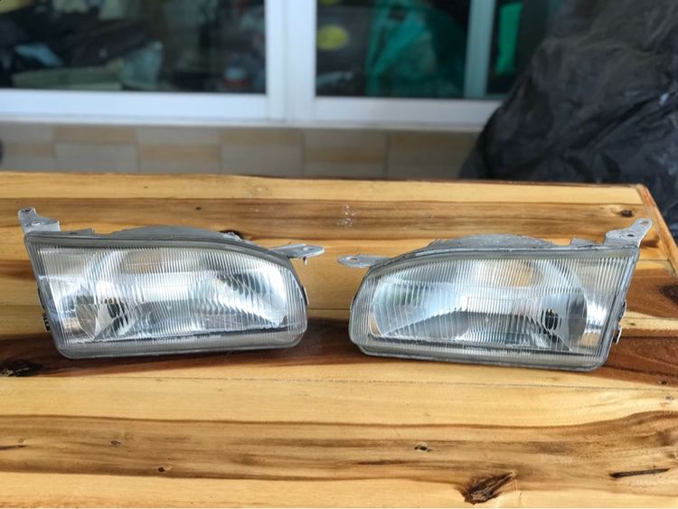 ไฟหน้าของแท้โตโยต้ารุ่นตูดเป็ด ตองหนึ่ง ไฮทอร์ค AE110 AE111 AE112 คุณภาพดี สภาพดี ใช้งานดีปกติ รูปที่ 11