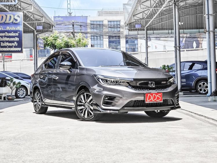 Honda City 2020 1.0 RS Sedan เบนซิน เกียร์อัตโนมัติ เทา รูปที่ 4
