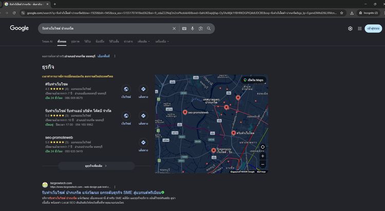 รับทำเว็บ + ดัน SEO นนทบุรี (ติดหน้าแรก Google) สวย โปรฯ โหลดไว ไม่โดนเทงาน รูปที่ 4