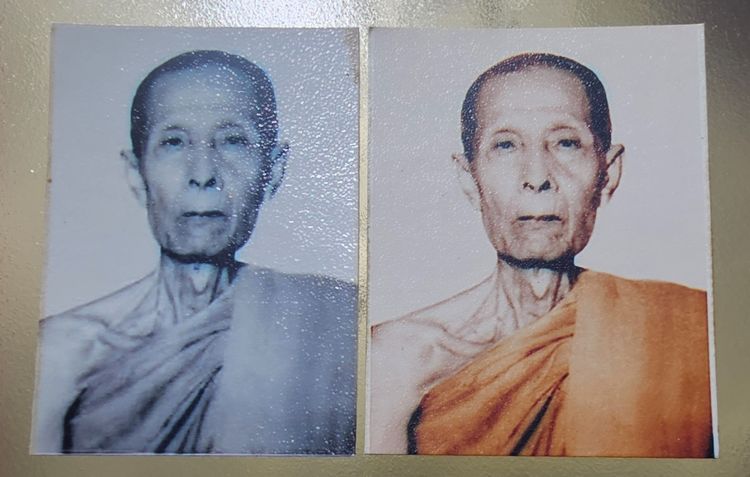 รูปถ่ายหลวงปู่โต๊ะ วัดประดู่ฉิมพลี ครบรอบ 93 ปี พ.ศ.2522 (คู่) รูปที่ 3