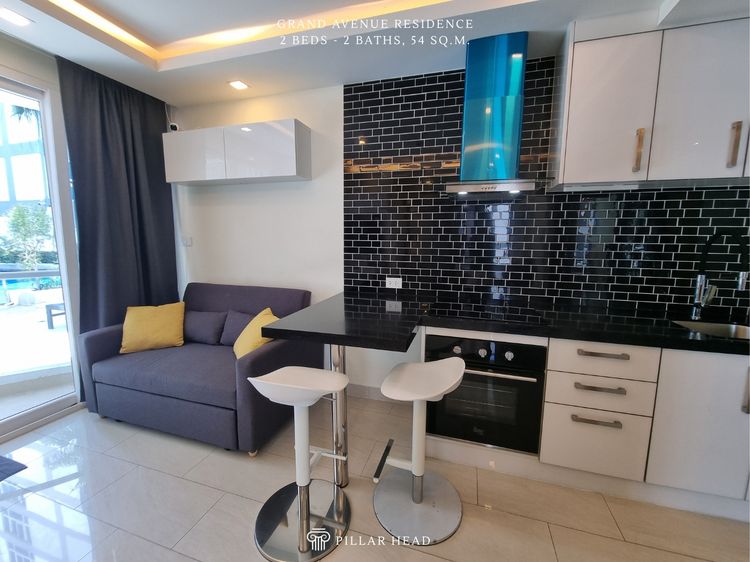 อื่นๆ ไม่อนุญาต ตกแต่งครบ 2018 ขายคอนโด Grand Avenue Residence พร้อมอยู่ โซนพัทยากลาง ซอยบัวขาว 15 - ถนนพัทยาสาย 2 รูปที่ 2