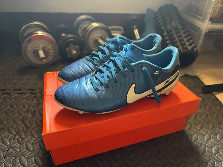 ผู้ชาย นำเงินเข้ม รองเท้าฟุตบอล รองเท้าสตั๊ดNike