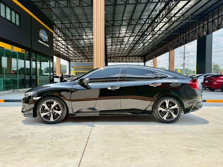 Honda Civic 2016 1.5 Turbo RS Sedan เบนซิน ไม่ติดแก๊ส เกียร์อัตโนมัติ ดำ รูปที่ 4