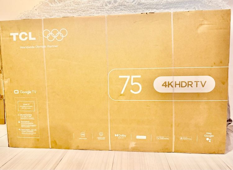TCL 4K HDR 75 นิ้ว มือ1 ผลิต มี.ค. ปี 69, Google TV, ประกันศูนย์ 3ปี สั่งงานด้วยเสียง, Dolby Audio รูปที่ 4