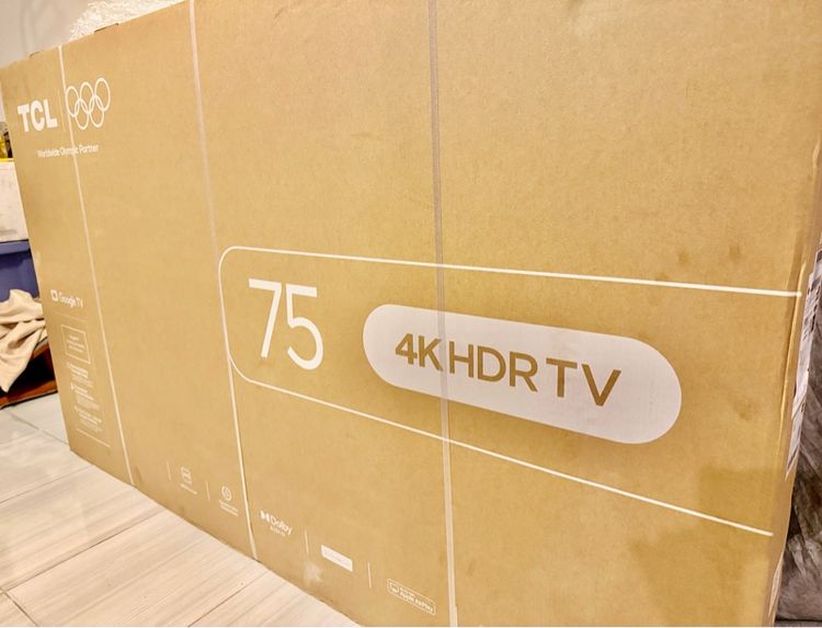 TCL 4K HDR 75 นิ้ว มือ1 ผลิต มี.ค. ปี 69, Google TV, ประกันศูนย์ 3ปี สั่งงานด้วยเสียง, Dolby Audio รูปที่ 5