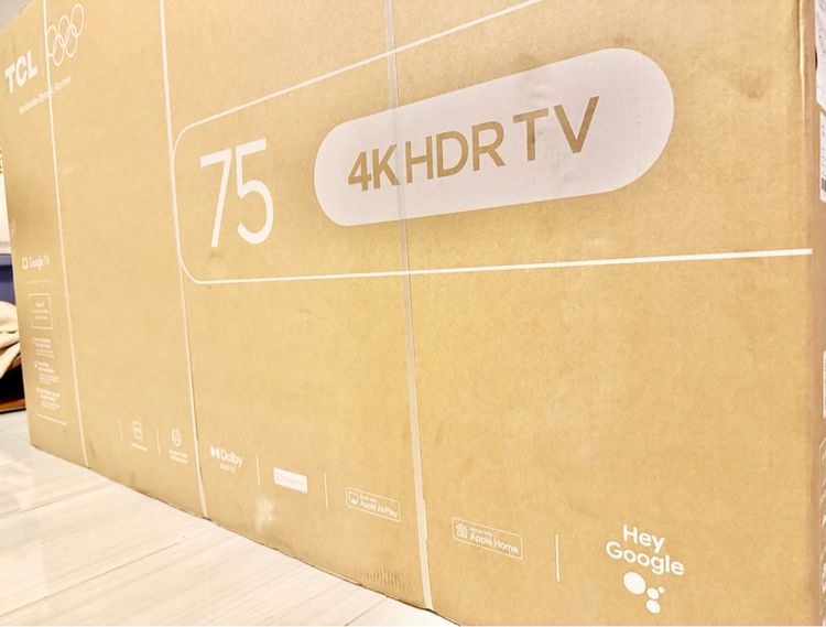 TCL 4K HDR 75 นิ้ว มือ1 ผลิต มี.ค. ปี 69, Google TV, ประกันศูนย์ 3ปี สั่งงานด้วยเสียง, Dolby Audio รูปที่ 2