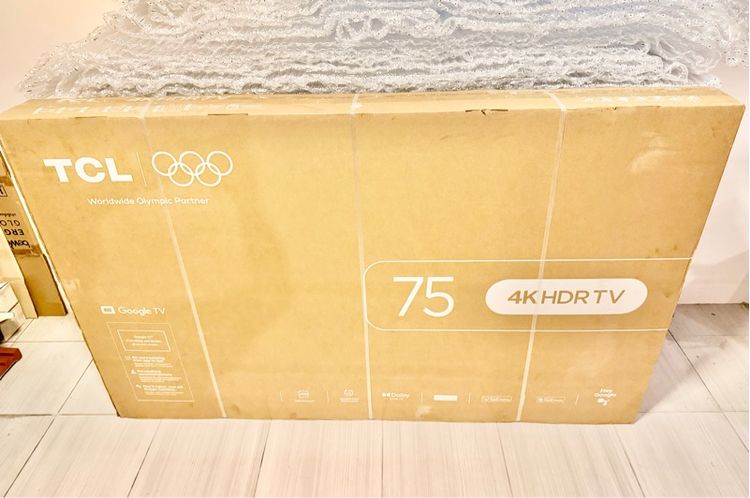 TCL 4K HDR 75 นิ้ว มือ1 ผลิต มี.ค. ปี 69, Google TV, ประกันศูนย์ 3ปี สั่งงานด้วยเสียง, Dolby Audio รูปที่ 6