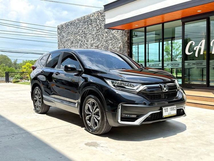 Honda CR-V 2021 2.4 ES 4WD Utility-car เบนซิน ไม่ติดแก๊ส เกียร์อัตโนมัติ ดำ รูปที่ 3