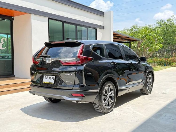 Honda CR-V 2021 2.4 ES 4WD Utility-car เบนซิน ไม่ติดแก๊ส เกียร์อัตโนมัติ ดำ รูปที่ 4