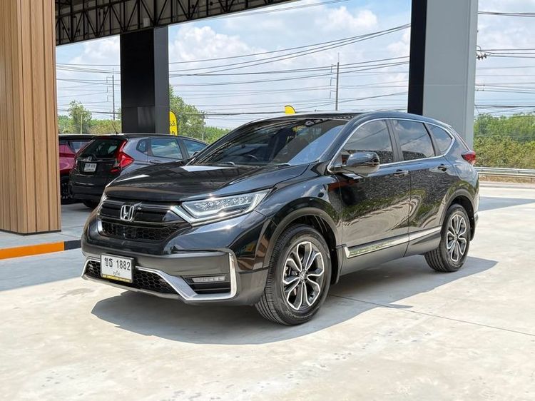 Honda CR-V 2021 2.4 ES 4WD Utility-car เบนซิน ไม่ติดแก๊ส เกียร์อัตโนมัติ ดำ