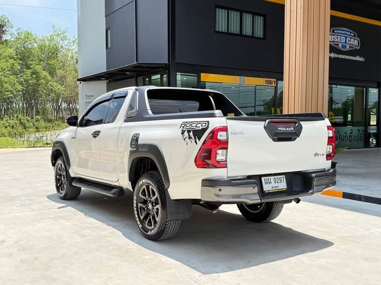 Toyota Hilux Revo 2022 Smart Cab Prerunner 2x4 2.4 Rocco Pickup ดีเซล ไม่ติดแก๊ส เกียร์อัตโนมัติ ขาว รูปที่ 4