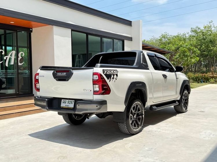 Toyota Hilux Revo 2022 Smart Cab Prerunner 2x4 2.4 Rocco Pickup ดีเซล ไม่ติดแก๊ส เกียร์อัตโนมัติ ขาว รูปที่ 4