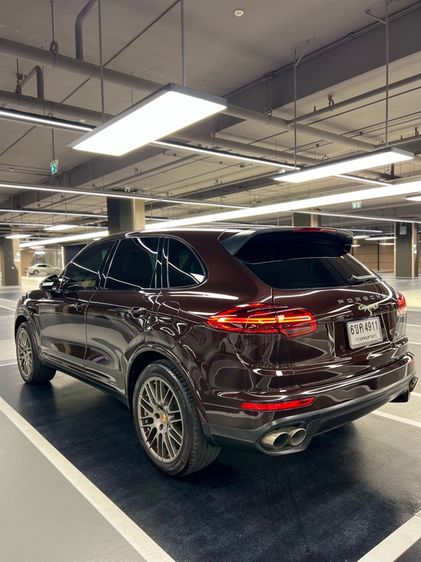 Porsche Cayenne 2016 3.0 S E-Hybrid Platinum Edition 4WD ไฮบริด ไม่ติดแก๊ส เกียร์อัตโนมัติ น้ำตาล รูปที่ 4