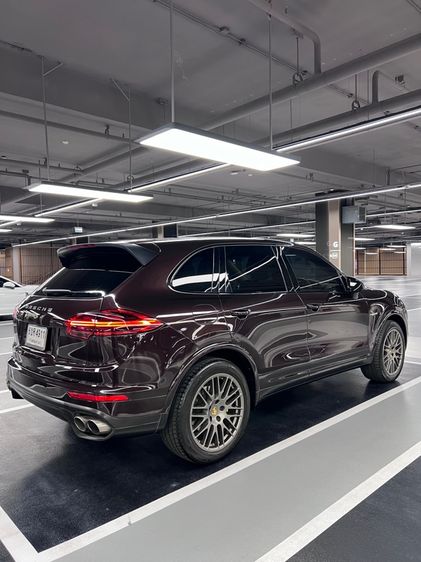 Porsche Cayenne 2016 3.0 S E-Hybrid Platinum Edition 4WD ไฮบริด ไม่ติดแก๊ส เกียร์อัตโนมัติ น้ำตาล รูปที่ 3