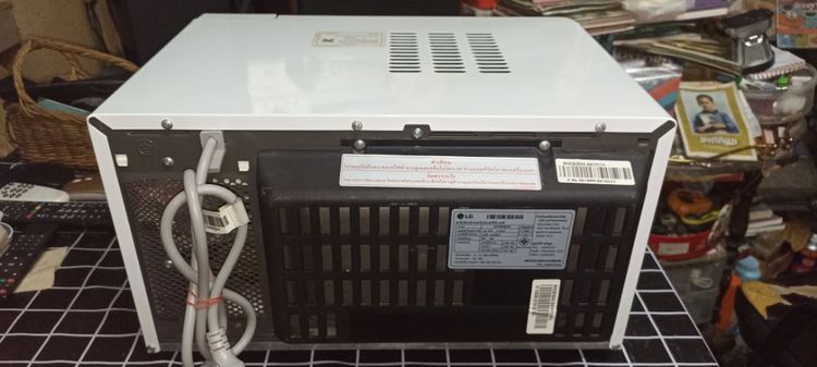 เตาไมโครเวฟ  LG.  23  ลิตร  หน้ากระจกหายาก  เป็น  2  ระบบ เวฟและปิ้งย่างแบบหลอดแก้ว  2  หลอด  สภาพนางฟ้า  ไร้สนิม รูปที่ 6