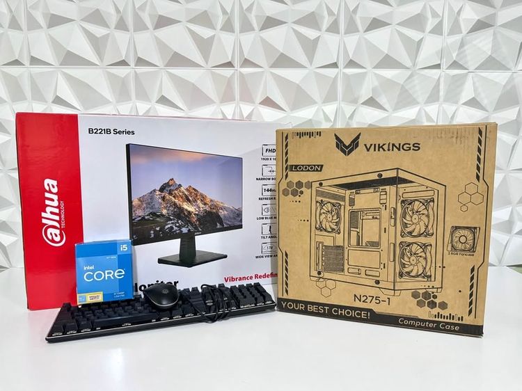 คอมพิวเตอร์ครบชุดสวยๆ จอ 25นิ้ว 144Hz  I5 12400f+ RTX 3060Ti สเปคแรงๆเล่นได้ทุกเกม รูปที่ 2