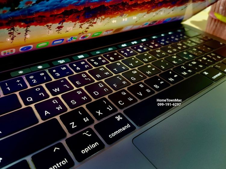 MacbookPro (Retina13-inch, 2019) Touchbar i5 2.4Ghz SSD 256Gb Ram 8Gb สีสเปซเกรย์ สุดคุ้ม รูปที่ 7