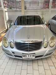 Benz E230 2.5 Avantgarde สีบรอนซ์เงิน รถใช้เองของที่บ้านพัก