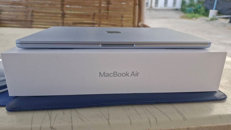 MacBook Air 13.6-inch M4 2025 Ram16GB SSD256GB SkyBlue apple care 5 September 2026 สภาพสวยเหมือนใหม่ ใช้งานน้อยมาก รูปที่ 5