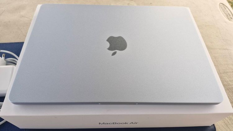 MacBook Air 13.6-inch M4 2025 Ram16GB SSD256GB SkyBlue apple care 5 September 2026 สภาพสวยเหมือนใหม่ ใช้งานน้อยมาก รูปที่ 6