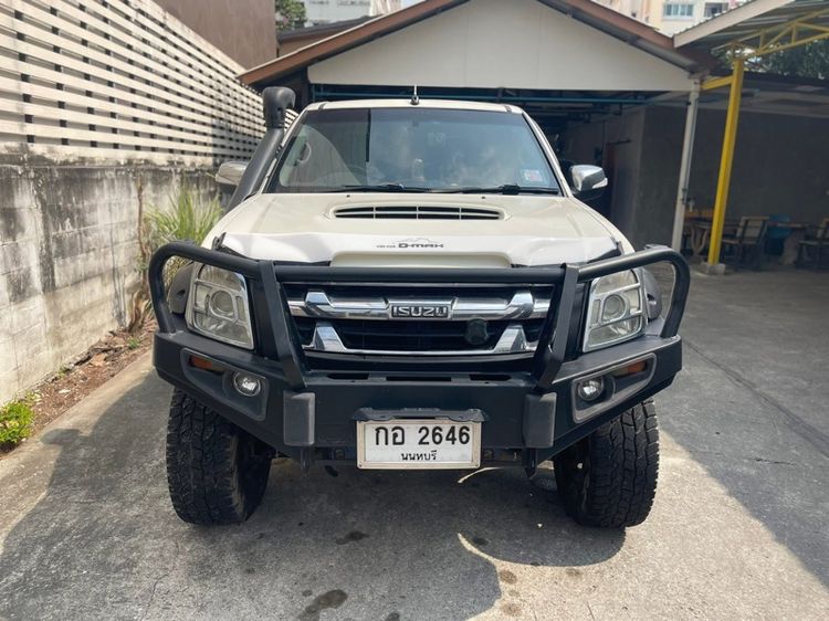 Isuzu D-MAX 2009 3.0 LS Super Platinum 4WD ดีเซล ไม่ติดแก๊ส เกียร์ธรรมดา ขาว รูปที่ 3