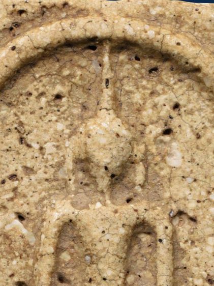 พระสมเด็จวัดระฆัง พิมพ์ฐานแซม หูยาน เนื้อมีมวลสาร สวย รูปที่ 8