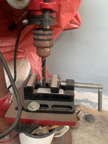 สว่านแท่น มือ2 พร้อมปากกาจับงาน ใช้งานได้ปกติ รูปที่ 6