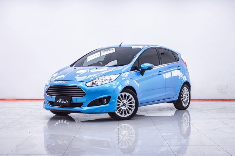 รถ Ford Fiesta 1.0 Sport สี ฟ้า