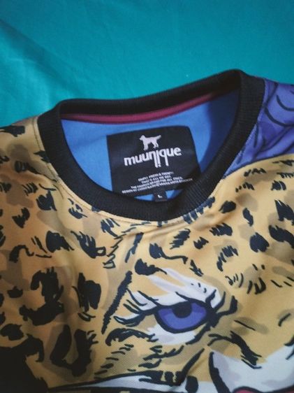 Muunique แท้ เสื้อและกางเกง ลายเสือมังกร รูปที่ 6