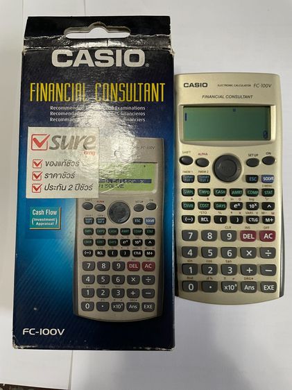 เครื่องคิดเลข CASIO FC-100V