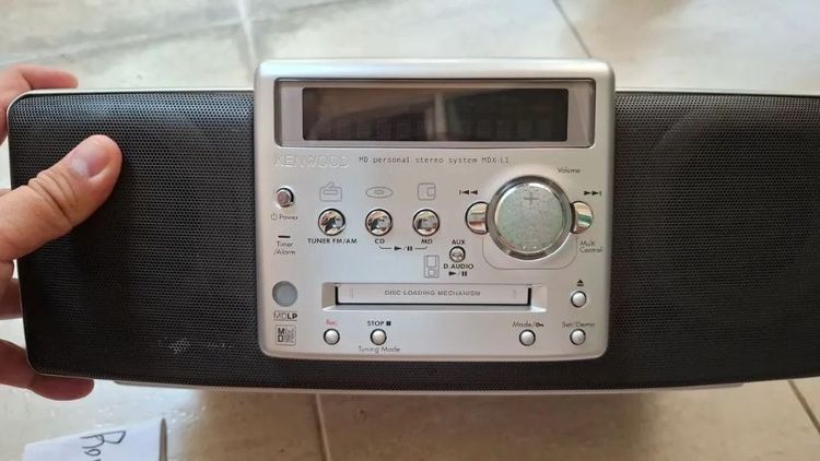 เครื่องเล่น CD MD ยี่ห้อKenwood รูปที่ 4