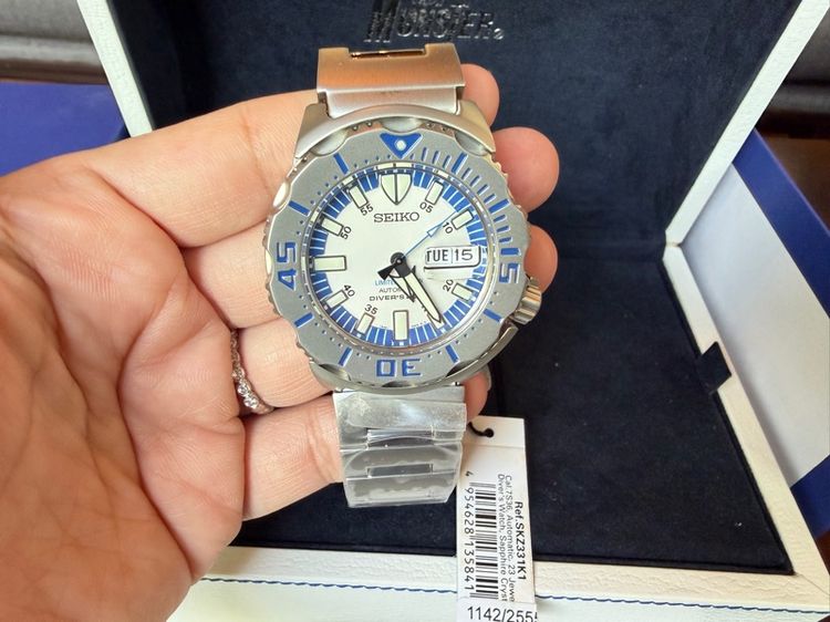 นาฬิกา นาฬิกาข้อมือ Seiko Snow Monster Limited Edition Men's Watch รุ่น SKZ331K1 มือ 1 รูปที่ 4