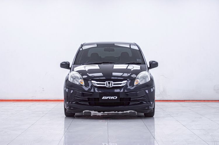 Honda Brio 2013 1.2 Amaze V Sedan เบนซิน ไม่ติดแก๊ส เกียร์อัตโนมัติ น้ำเงิน รูปที่ 4