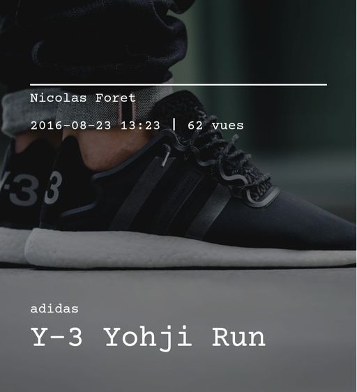 Adidas x y-3 by yohji Yamamoto  รูปที่ 4