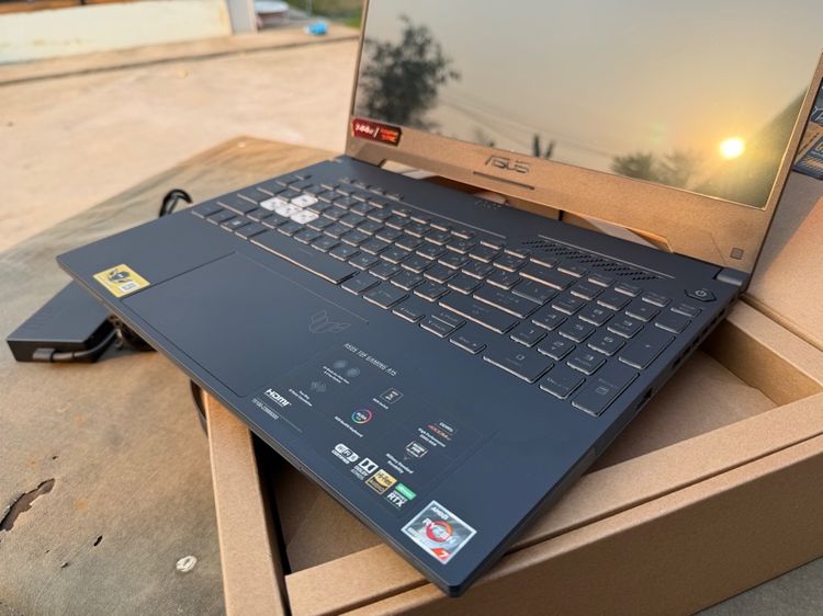 Notebook Asus TUF Gaming A15 FA507RC-HN005W ทำงานกราฟฟิก เล่นเกม อื่นๆ ลื่น มาก สอบถามได้ครับ รูปที่ 2