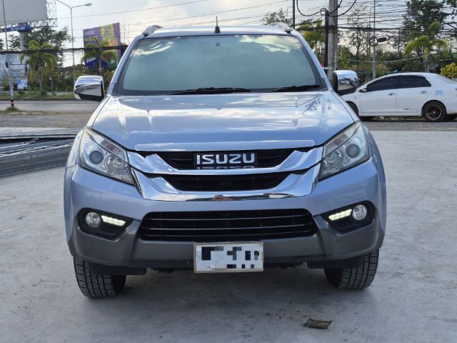 Isuzu MU-X 2014 2.5 Utility-car ดีเซล LPG เกียร์อัตโนมัติ ฟ้า รูปที่ 4