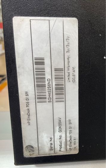 HP elite desk 705 G1 AMD A4 รูปที่ 4