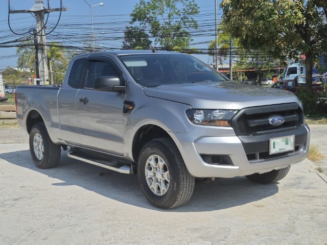 Ford Ranger 2018 2.2 Hi-Rider XLT Pickup ดีเซล ไม่ติดแก๊ส เกียร์ธรรมดา เทา