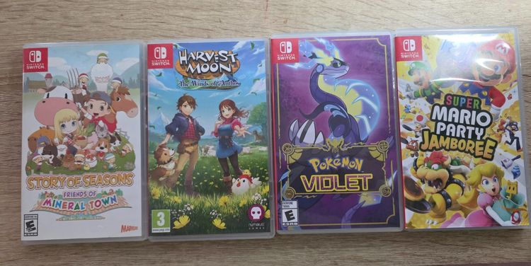 แผ่นเกม Nintendo Switch มือสอง สภาพดี (เจ้าของขายเอง)