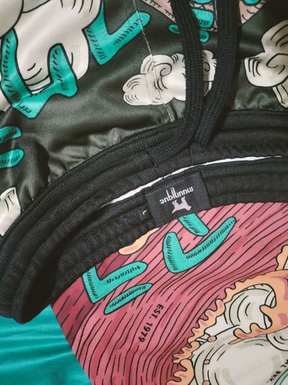 Muunique แท้ เสื้อและกางเกง ลายปลาวาฬ รูปที่ 3