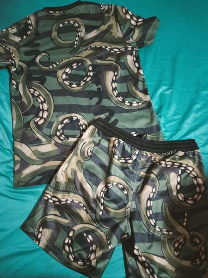 Muunique แท้ เสื้อและกางเกง ลายหนวดปลาหมึก รูปที่ 6