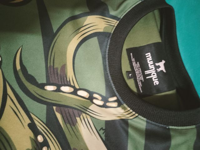 Muunique แท้ เสื้อและกางเกง ลายหนวดปลาหมึก รูปที่ 3