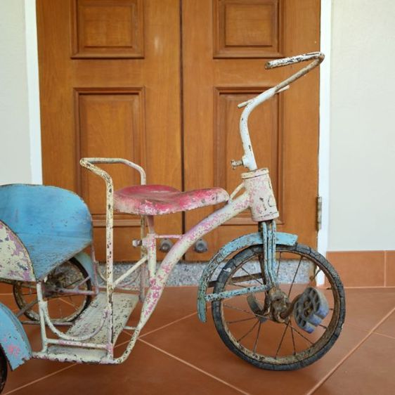 สามล้อโบราณ ตกแต่งบ้าน ตกแต่งร้าน สวยคลาสสิค ค่าส่งคิดตามจริง รูปที่ 4