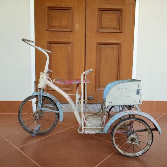 สามล้อโบราณ ตกแต่งบ้าน ตกแต่งร้าน สวยคลาสสิค ค่าส่งคิดตามจริง รูปที่ 2