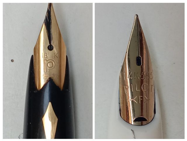 ปากกาหมึกซึมplatinum18kpilot14k