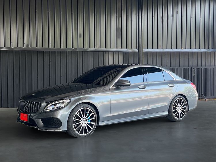 รถ Mercedes-Benz C-Class C350e สี เทา