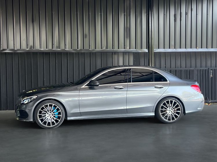 Mercedes-Benz C-Class 2018 C350e Sedan ปลั๊กอินไฮบริด (PHEV) ไม่ติดแก๊ส เกียร์อัตโนมัติ เทา รูปที่ 2