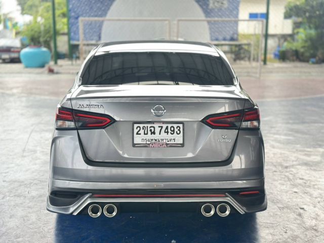 Nissan Almera 2021 1.0 V Sedan เบนซิน ไม่ติดแก๊ส เกียร์อัตโนมัติ เทา รูปที่ 4
