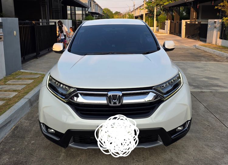 รถ Honda CR-V 2.4 E สี ขาว