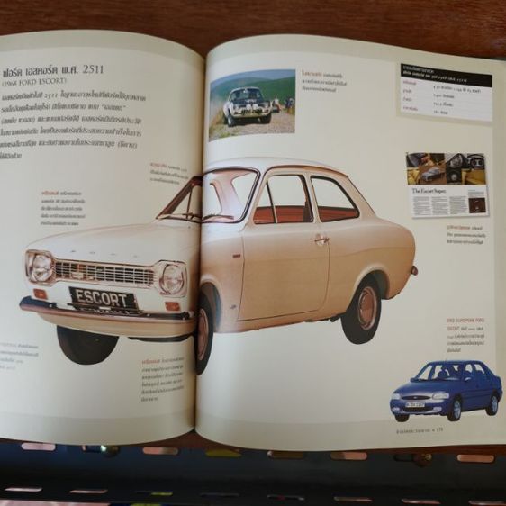 หนังสือ 100 ปี ฟอร์ด รวมรถคลาสสิค สวยมากมาย ภาพสวยมาก ผลิตผฃปี2545 หนังสือมี272หน้า มือสองสภาพสวย หายากน่าสะสม รูปที่ 9